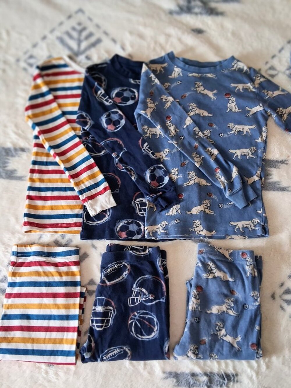 Members Mark - Kids Organic Cotton Pajama bundle.